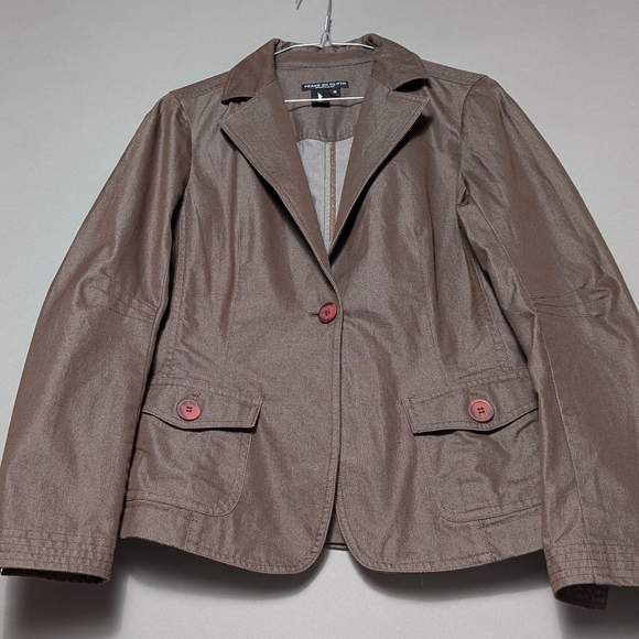 Peace of Cloth Tailored Blazer Panticular Espresso Brown Capsule Wardrobe USA - Picture 7 of 16